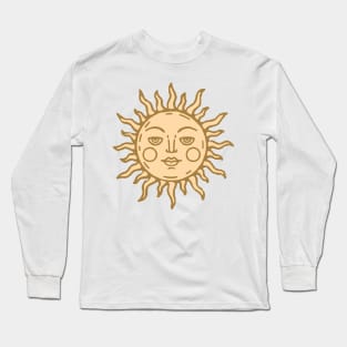 Gold Sun Long Sleeve T-Shirt